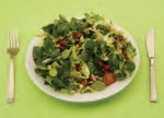 Green salad (150 grams) - 5 grams of carbs