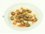 Mussels (43 grams) - 8.4 grams of protein