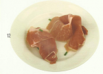 Serrano ham (46 grams, 2 units) - 13.2 grams of protein and 0.2 grams of carbs.